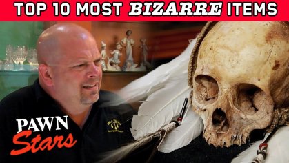 Pawn Stars: TOP 10 WEIRDEST ITEMS *Shrunken Heads Included*