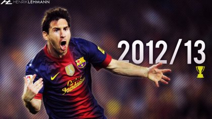 lionel messi 2012