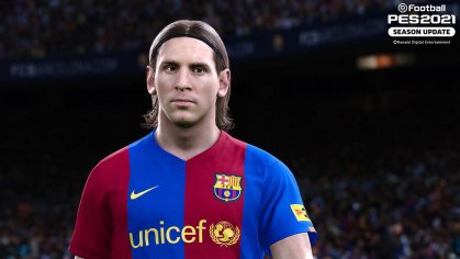 lionel messi iconic pes 2021