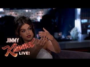 selena gomez jimmy kimmel