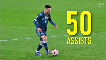 lionel messi assists for argentina