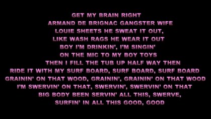 beyonce drunk in love