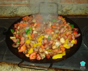 receitas no disco de arado