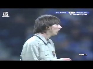 lionel messi debut