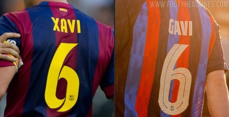 pablo gavi jersey number