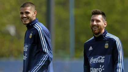 lionel messi mauro icardi