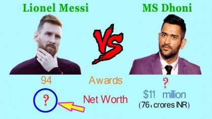 lionel messi dhoni