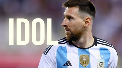 lionel messi idol