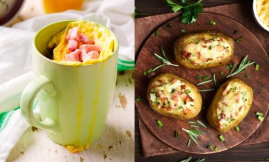 receitas no microondas