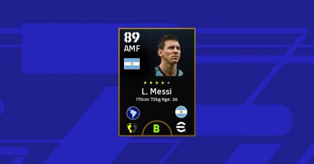 racikan lionel messi efootball 2022