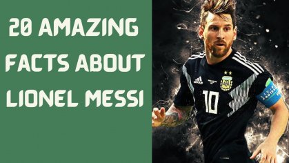 lionel messi amazing facts