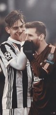 messi and dybala wallpaper