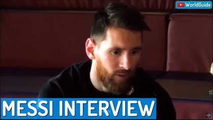 lionel messi english interview