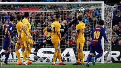 lionel messi free kick stats