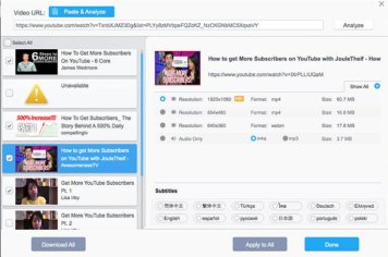 download youtube subtitles