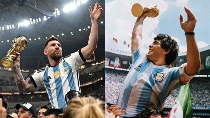 lionel messi diego maradona