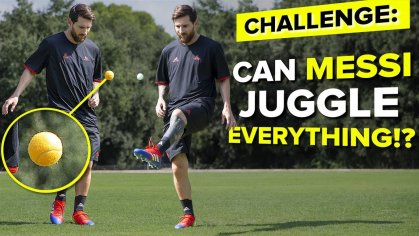 lionel messi juggling