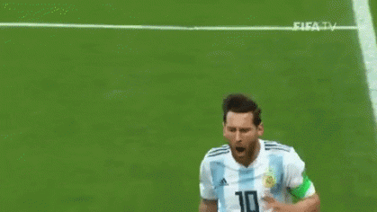 lionel messi celebration gif
