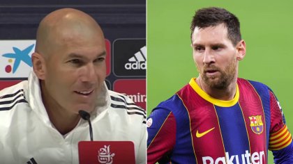 lionel messi zinedine zidane