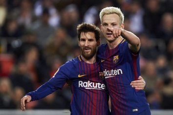 messi and ivan rakitic