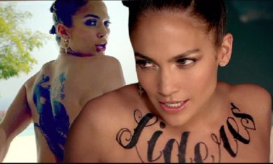 jennifer lopez tattoo