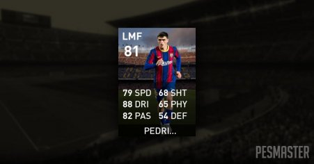 pedri pes 2021